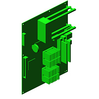 Плата контроллераа для аппарата MP C2551, SERVICE PARTS-PCB-EX1-EXP-(for D106)