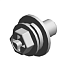 (x3)HEXAGONAL BOLT:DOUBLE SCREW:M4X8
