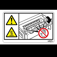 DECAL:H-TEMP WARNING:FUSING:3