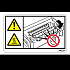DECAL:H-TEMP WARNING:FUSING:3