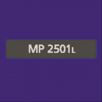 MODEL NAME PLATE:MP2501L:(for D161)