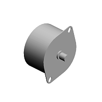 Шаговый мотор регистрации посадочный диаметр 49 мм, STEPPER MOTOR-REGISTRATION-DIA49