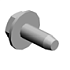 Винт - M3X8 (100 шт  в упаковке), (x4)TAPPING SCREW - M3X8