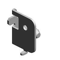 Кронштейн петли дуплекса передний, BRACKET-HINGE-DUPLEX-FRONT-ASS'Y